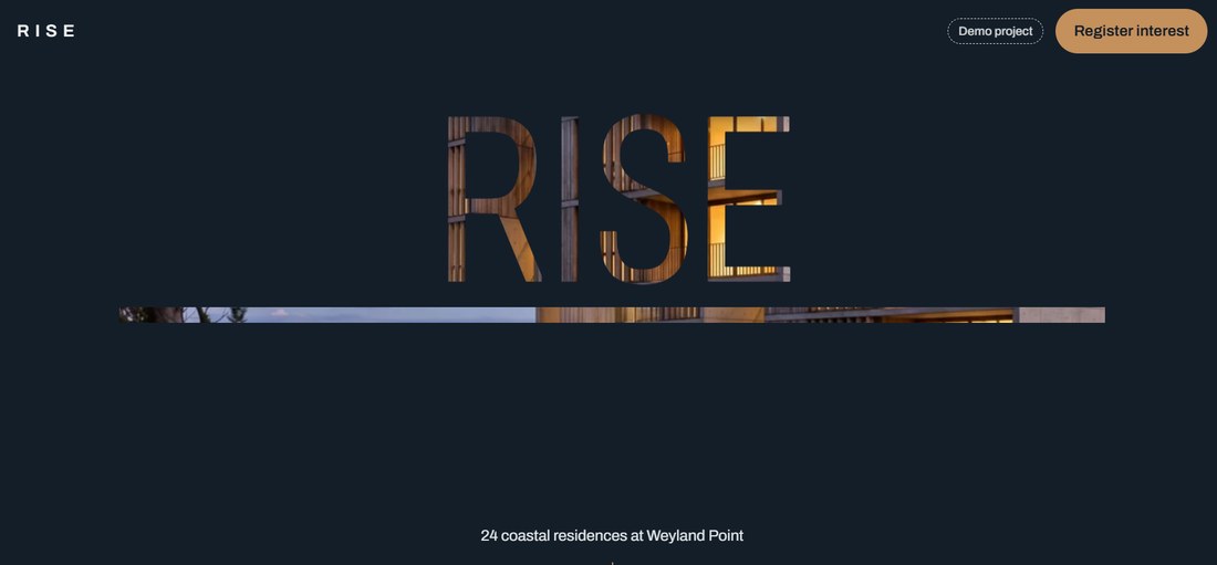 RISE, Weyland Point demo website